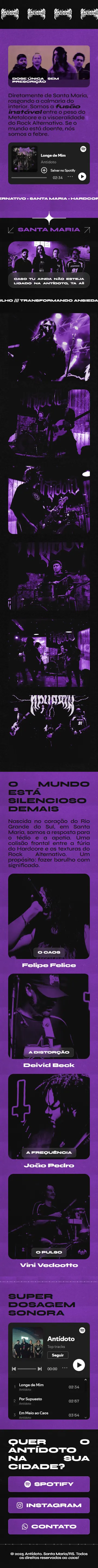 Banda Antídoto — Mobile